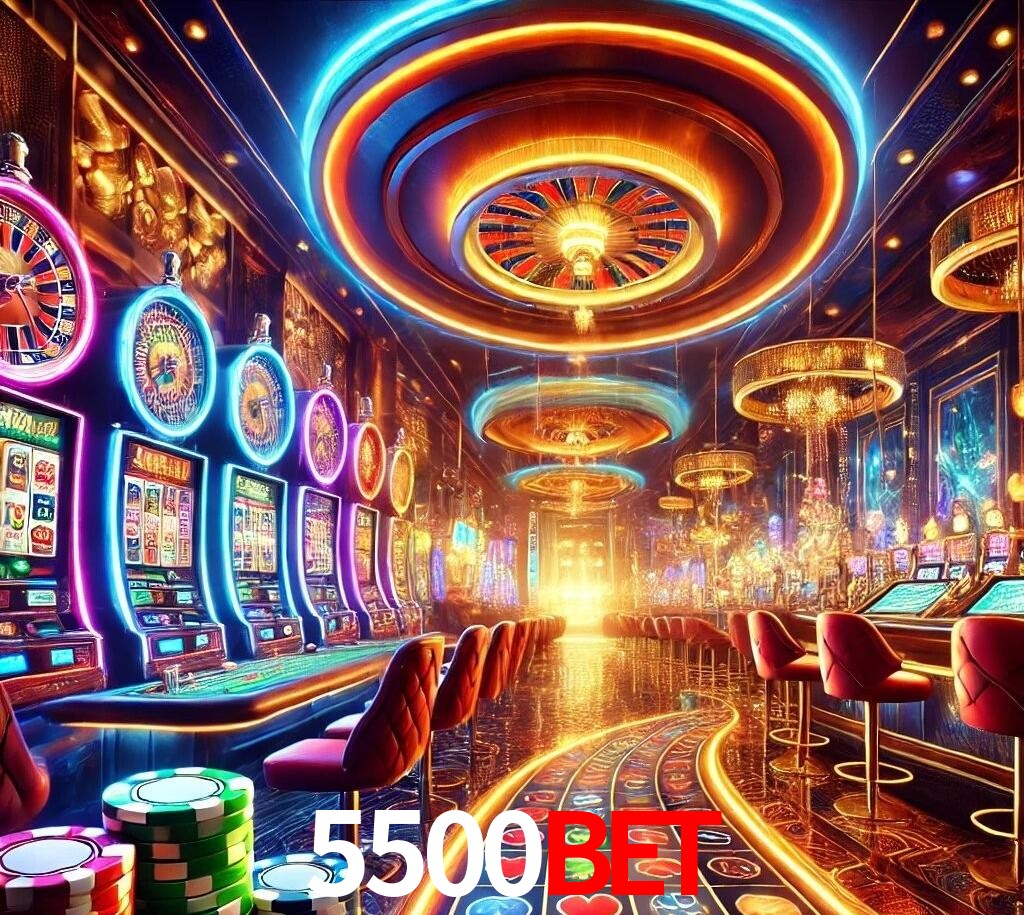 5500bet Ambiente vibrante de cassino online